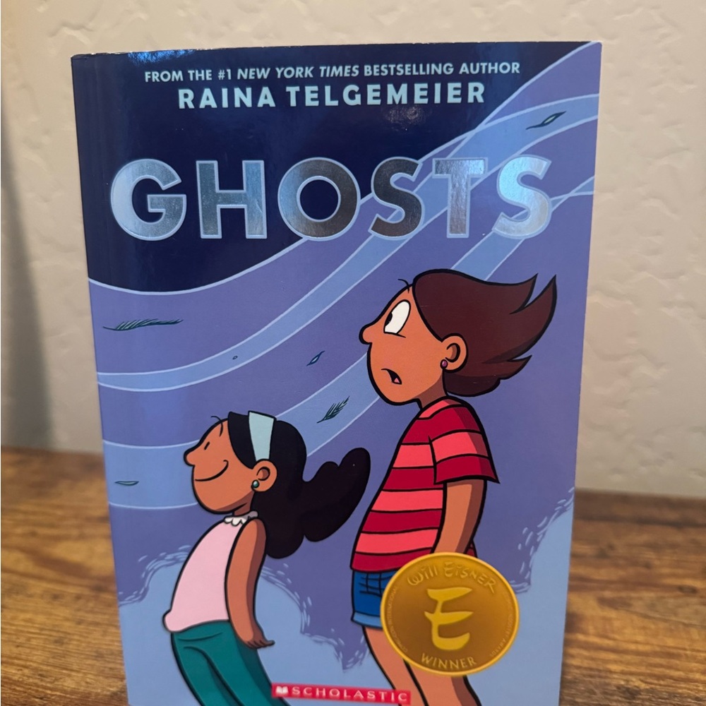 Ghosts by Raina Telgemeier Graphic Novel Book